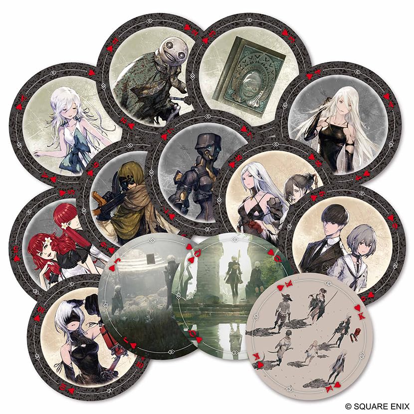 Amazon.co.jp: NieR Series 丸型トランプ : おもちゃ